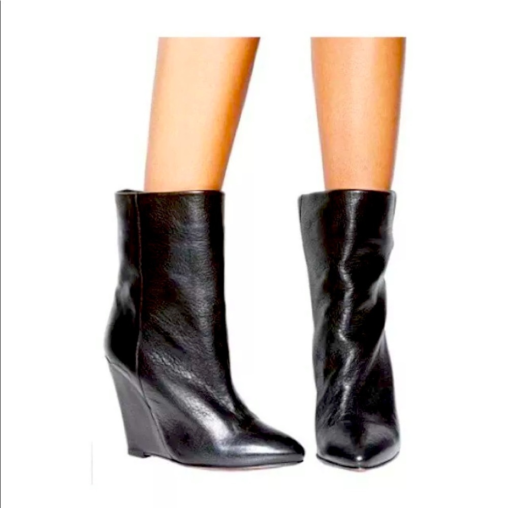 IRO Paris Jayel Wedge Calf Boots